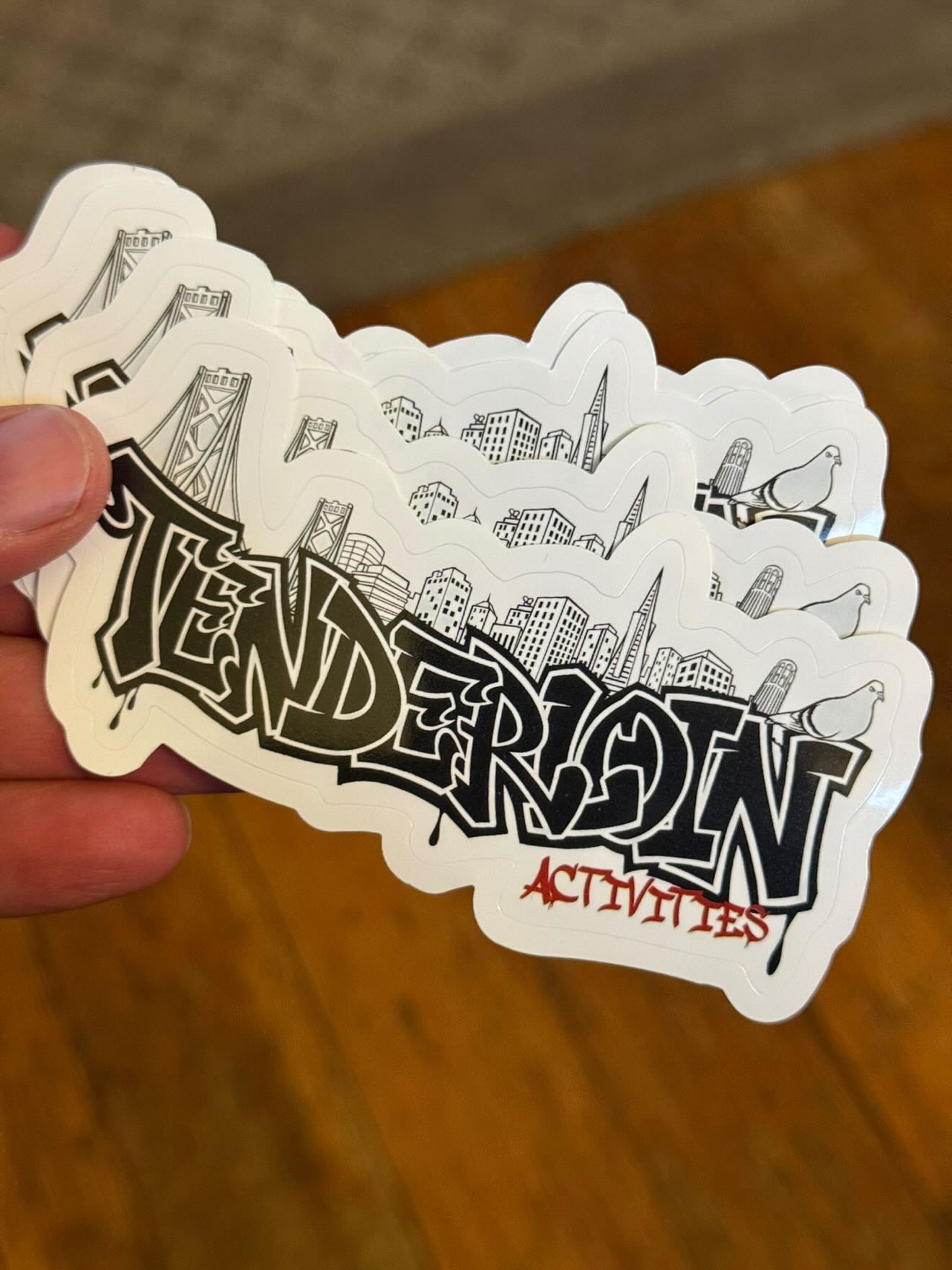Tenderloin Activities Logo Sticker