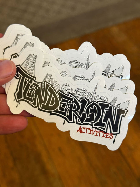 Tenderloin Activities Logo Sticker